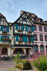 the old town of Kaysersberg