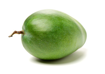 mangos on white background 