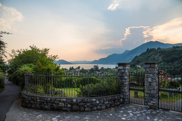 Sopra al lago d'iseo