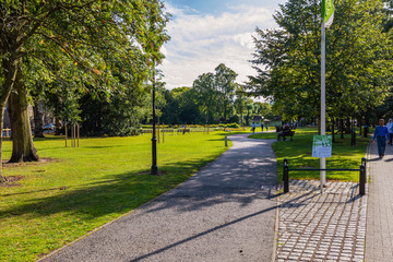 August 23, 2019, city tour in Cambridge UK, Cambridge colleges and other tourist attractions.