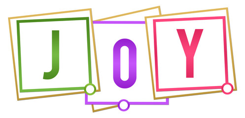 Joy Colorful Borders Blocks 