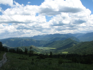 Красная гора. Усть-Коксинский район.