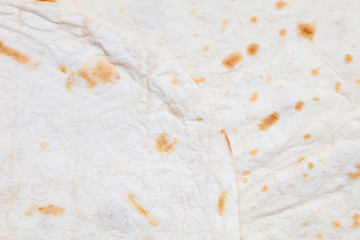 Pita bread as abstract background