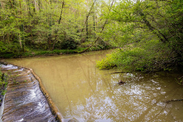 old water dam near the mining town of El Pobal