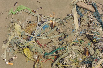 fishing nets and floats