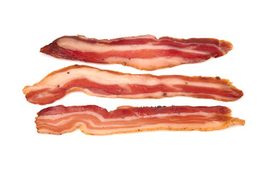 Fresh raw becon