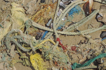 fishing nets and ropes