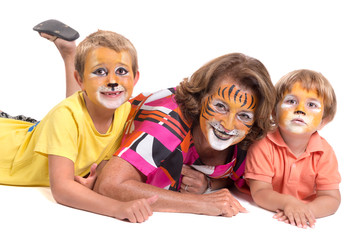 Family face-paint