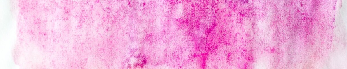 banner of abstract painted colorful watercolor background