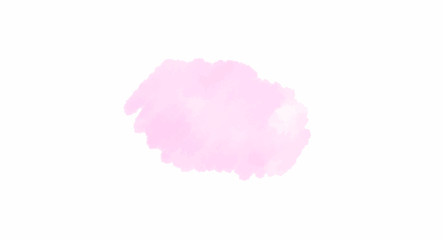 Pink watercolor background for your design, watercolor background concept, vector.