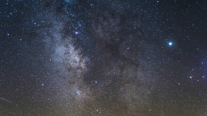 space with milkyway and stars