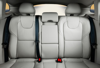 Fototapeta premium Back passenger seats