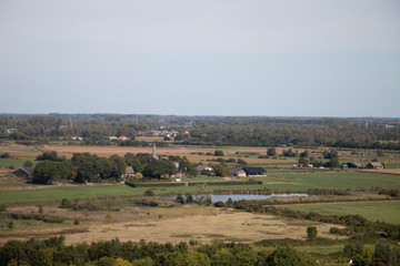 Fototapeta na wymiar Dutch polder landscape