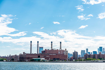 Electricity generation plant in New York City, USA