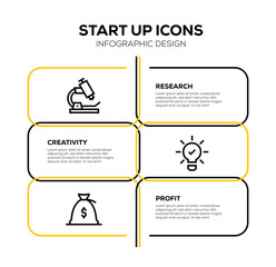 START UP ICON SET