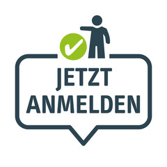 Sprechblase - jetzt Anmelden