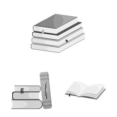 Vector illustration of education and source icon. Collection of education and information vector icon for stock.