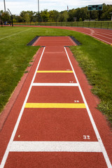 Obraz premium running track