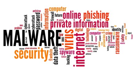 Fototapeta premium Malware hacking