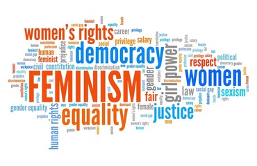 Feminism concept