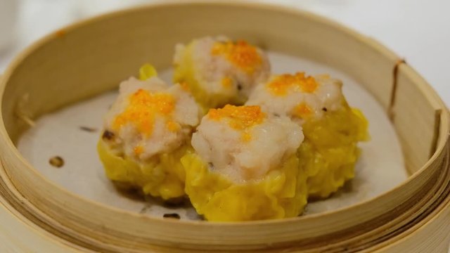 Chinese Salted Dim-Sum Pork Sui Mai In Rotation