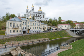 Fototapeta premium The building of the assumption Cathedral in Vitebsk