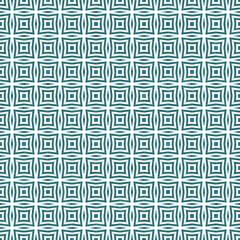 Teal square abstract geometric seamless textured pattern background