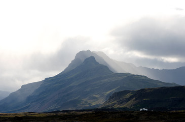 ICELAND : Djupivogur is a small town and harbor in the eastern fjords, Iceland, Europe.