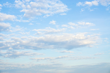 Dramatic sunset sky with cloud nature landscape