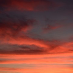 sunset clouds