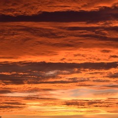 sunset clouds