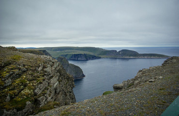 Fototapeta na wymiar Landschaft Nordkap