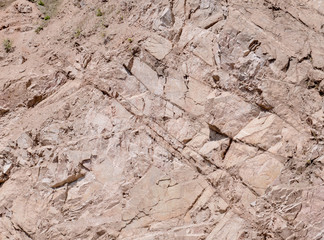 Natural rocks texture from a granite mine