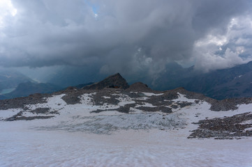Fototapeta premium Alpine landscape in Italy high mountains