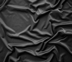Black shiny cloth texture 