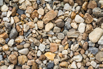Pebbles stone background