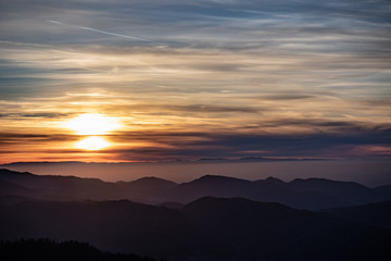 Cloudy Sunset