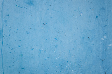 Obraz premium rusty metal dirty wall in blue color