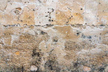 Obraz na płótnie Canvas Concrete plaster wall texture is not smooth or rough for abstract background concept.