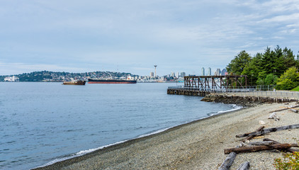 Obraz premium West Seattle Park Shoreline