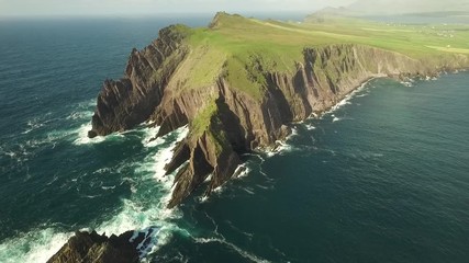 Sibyl Head peninsula, wide aerial