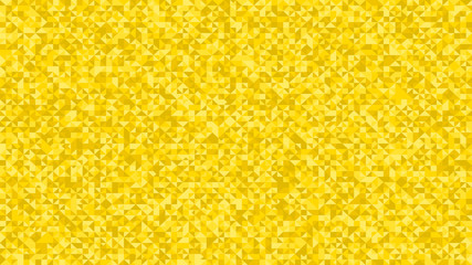 Polygonal geometrical triangle mosaic pattern background design - golden vector graphic