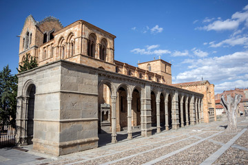 Fototapeta premium Basilica of San Vicente, Avila, Spain