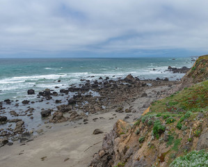coast of pacific ocean