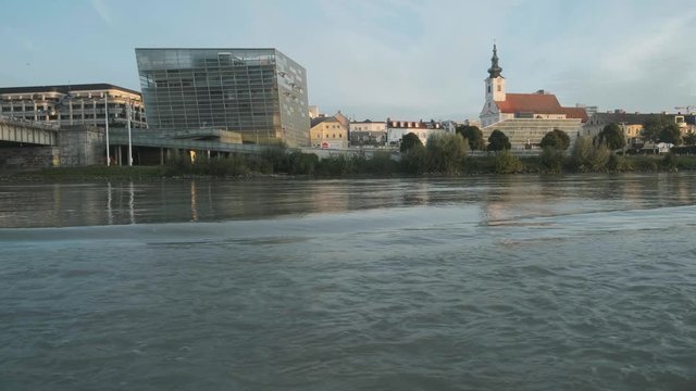 The Ars Electronica Center or AEC is a center for electronic arts run by Ars Electronica located in Linz, Austria.