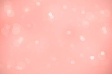 Abstract peach bokeh background	