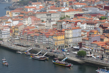 Fototapeta na wymiar Quai du Douro à Porto
