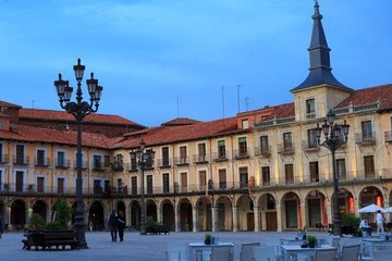 León,Spain,4,2015;Plaza Mayor located in the old town