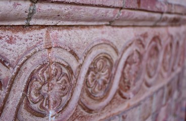 wall carved design background