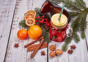 Winter holidays background